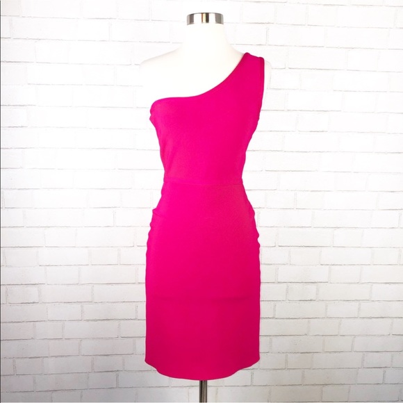 BCBGMaxAzria Dresses & Skirts - BCBG Maxazria One Shoulder Bandage Dress G2541